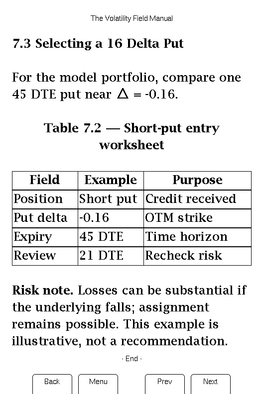 Ferris Reader rendering an inline delta image and a 16-delta put entry table